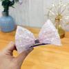 Tienda de fábrica, nuevos accesorios para el cabello para niños, venta al por mayor, con cuentas, lentejuelas, lazo estéreo, horquilla, clip superior, accesorios
