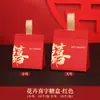 Caixa de doces chinesa bolsa de doces portátil para casamento suprimentos festivos caixa de doces com douramento criativo caixa de doces de casamento