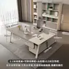 A mesa de escritório Shiji Rugo é uma mesa executiva simples e moderna, um conjunto de mesa de escritório de alta qualidade e elegante para chef