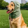 Capuz para Cão de Estimação, Cachecol à Prova de Frio, Ruído e Assustador para Uso Externo, Chapéu à Prova de Vento e Redutor de Ruído para Outono e Inverno, Capuz Quente