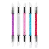 Suprimentos de nail art de caneta requintada transfronteiriços novo atacado de nail art 9 com caneta de silicone de diamante ferramentas japonesas de nail art