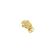 Nuevo Anillo de Orquídea Phalaenopsis Estilo Chino con Diamantes Brillantes para Mujer, Elegante y Fresco, Anillo de Flor Ajustable con Diamantes