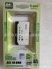 Lector de tarjetas USB con caja de contraseña lector de tarjetas de 6 ranuras lector de tarjetas todo en uno lector de tarjetas usb