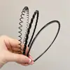 Diadema Unisex de Onda Grande para Mujeres, Diadema Invisible para Lavarse la Cara, Pinza para el Cabello Esencial para Períodos de Transición de Cabello Corto, Accesorio para el Cabello Diadema para Hombres