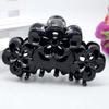 Moda 9cm Color Degradado Tres Flores Pinza para el Cabello Accesorios para Adultos Clip para el Cabello para Ducha Horquilla Accesorios para el Cabello