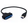 Línea de unidad USB3.0 fácil directa de fábrica Adaptador USB3.0 a SATA Línea de datos para disco duro mecánico de estado sólido