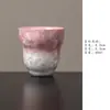 Taza de Calabaza de Cerámica con Esmalte de Cristal de Lujo Ligero Miyan, Tamaño Pequeño para Uso Doméstico, Taza de Té para Mujer, Juego de Té Kung Fu, Taza para Cata de Té, Taza Individual