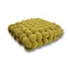 Amazon Almohada Nórdica Lana Tejida Cuadrada Tejida Cojín para Silla Cojín de Respaldo para Sofá Estilo Japonés