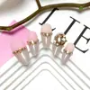 10 Piezas de Pegatinas Grandes para Uñas con Pedrería en Diferentes Tamaños, Uñas Postizas Color Rosa Nude de Moda, Piezas para Uñas Hechas a Mano con Brillo Ojo de Gato
