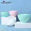 Tigela para Máscara de Silicone Lmltop Salão de Beleza Tigela de Silicone Colorida Ferramenta para Máscara DIY Atacado Grande, Média e Pequena