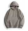Moletom com Capuz Unissex Céu Estrelado Algodão 350g Estilo Americano Moletom Solto Forrado com Lã com Logo para Esportes e Lazer