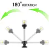 Luz Plegable LED Blanca para Ancla 9 pulgadas / 12 pulgadas Ajustable Luz Plegable Marina Ferretería Marina Accesorios para Yates