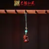 Sándalo Personaje Animal Cadena para Teléfono Móvil Colgante Llavero de Coche Yiming Xianyuan Regalo Creativo Colgante para Hombres y Mujeres