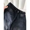 Jeans para Mujer de Alta Resistencia con Patrón de Estrellas Negro y Gris, Adornados con Pedrería, Estilo Nuevo Primavera 2026, Pantalones Anchos Holgados con Cordón