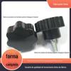 Fabricante Parafusos de Baquelite 24mm-M5 em Formato de Estrela de Sete Pontas, Parafusos de Manípulo, Parafusos de Botão