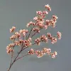 Flores Artificiales para Bodas Flores de Plástico Oncidium Decoraciones de Techo para Bodas Decoraciones de Carretera Flores de Simulación Flores Estrella Flores Pequeñas Arte Floral
