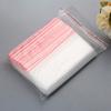 Bolsa de plástico autosellable transparente con cadena de clip Yin y Yang, hebilla cóncava y convexa, bolsa sellada, bolsa de embalaje a prueba de humedad para alimentos, impresión personalizada