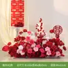 Arranjo de Flores para CasamentoFlores Artificiais para Festas de Aniversário, Decorações de Janela, Palco de Casamento, Decorações de Noivado, Uso Interno e Externo