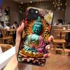 Adecuado para Funda de Teléfono Móvil de Vidrio Apple 15 14Plus Nuevo Estilo 16 Dibujos Animados 13Pro Buda 12Promax Tendencia Nacional 11 Tendencia