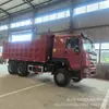 Suministro Transfronterizo de Camiones Volquete Howo Euro 3 Howo 371 Volquete Trasero de Ocho Ruedas Camión Volquete de Ingeniería y Camión de Transporte de Tierra