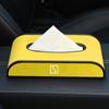 Nueva caja de pañuelos de gamuza Krypton, caja de pañuelos colgante, consola central, decoración portátil creativa para coche