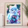 Comercio Exterior Nuevo Transfronterizo Pintura de Diamantes 5D Lleno de Diamantes Paisaje Serie Animal Gato DIY Pintura Mosaico Fabricante Venta al por Mayor