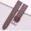KX Fashion Correa con Patrón de Lichi de Cuero para Hombre, Correa de Cuero de Ternera Suave Ultradelgada con Pasador de Oreja, Accesorios para Correa de Reloj