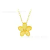 Colgante de Oro Puro 999 Shuibei Gold Cadena de Clavícula de Oro Duro 3D Set de Regalo de Promoción para la Industria de la Belleza Artículo Caliente de Transmisión en Vivo
