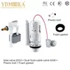 Juego completo de piezas para inodoro, incluyendo accesorios para tanque de inodoro de control por cable, válvula de llenado silenciosa y válvula de descarga de doble pulsador - Meijia K5008