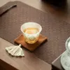Taza de Té de Jade con Diseño de Loto Plateado, Hecha de Porcelana Yangzhi de Hielo, para Degustación de Té, Juego de Té de Cerámica, Caja de Regalo Premium