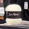 Hilo fino de mohair suave de seda de alpaca para tejer a mano gorros, bufandas, suéteres, chales para bebé DIY