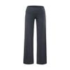 Venta al por mayor comercio exterior transfronterizo para mujer verano 2025 estilo europeo y americano cintura girada color sólido recto pantalones casuales para mujer Z625191