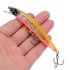 Isca Luya Mino Laser Interno Longo Alcance Isca Artificial Equipamento de Pesca Conjunto de Iscas Isca Dura Isca Artificial Fundição Pesca Peixe Mandarin