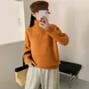 Suéter de punto para mujer con cuello alto y cremallera, colección primavera/otoño 2026, nuevo estilo transfronterizo, corte holgado, elegante y versátil.