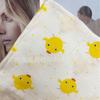 Toalla de baño de algodón crepé de doble capa con estampado de algodón para bebé, ropa de casa, pijamas para niños, tela de gasa arrugada con burbujas