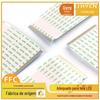 Cabo FFC flexível específico para robô, cabo FFC banhado a ouro fixo, cabo FFC personalizado inteligente, espaçamento de 0,5 mm / 1,25 mm na mesma direção