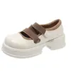 Sapatos de Couro Novos Mary 2024, Modernos e Populares, Sapatos Pequenos de Couro, Saltos Altos, Sandálias de Verão Femininas, Sapatos Externos Femininos