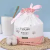 Toalla Desechable Tipo Rollo a Prueba de Polvo para Lavado Facial, Toalla Suave de Algodón No Tejido Engrosado con Patrón de Perla, Toalla en Rollo Limpiadora Facial de Belleza
