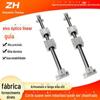 Guia linear personalizada cromada 45 # aço de alto carbono oco macio rígido eixo guia cilindro pistão haste rolo oco