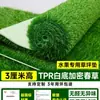 Césped artificial especial para fruterías, césped artificial verde grueso y antideslizante, ideal para exhibiciones de frutas y verduras en supermercados.