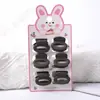 Pinza para el pelo pequeña trenzada de 2.5 cm, color café con leche, nueva, ovalada, para mechones rotos, flequillo, accesorios para la cabeza para niños, suministro transfronterizo