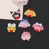 Accesorios Populares Transfronterizos de Dibujos Animados Sanrio para Uñas Artísticas DIY Mini Resina Papelería Infantil Juguetes Pequeños Accesorios