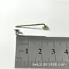 Accesorios para joyería DIY aguja de 7 caracteres con cabeza de tapón de aguja larga roscada material cuproníquel broche aguja puntiaguda aguja de nueve caracteres
