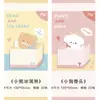 Notas Adhesivas de Animales de Dibujos Animados Etiquetas para Notas de Estudiantes Pegatinas Marcadores de Notas de Oficina Pegatinas Lindas Reutilizables