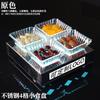 Prato de Frutas Luminoso para Bar Assento de Vinho KTV Prato de Frutas para Lanches LED Bandeja de Frutas Prato de Lanches Luminoso Recarregável Luz Colorida