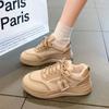 Sapatos Brancos, Sapatos Estudantis Populares Versáteis Estilo Campus, Novos Tênis Esportivos e de Lazer para Mulheres Primavera e Outono 2025