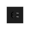 América del Sur Bashi Exportación Transfronteriza 20A Tres Agujeros Tipo 86 Estándar Brasileño Usb+Type-C Carga Rápida Multifunción Pared