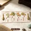 Juego de Florero con Marcapáginas de Metal Estilo Antiguo Exquisito Estilo Chino Marcapáginas Regalo para Maestro Gratitud por la Amabilidad del Maestro Regalo de Agradecimiento para Maestro