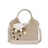 Bolso Cubo de Mano con Temperamento Estilo Coreano para Mujer 2026 Nuevo Pequeño de Nicho con Sentido de Alta Gama Bolso de Hombro Único Cruzado Bolso de Moda para Viajar