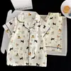 Sudeste Asiático 2026 pijama infantil verão manga curta algodão nuvem cardigã estilo princesa conjunto fofo de roupa de casa de verão